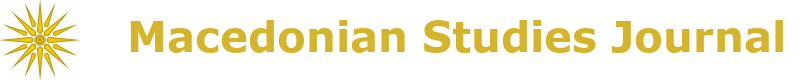 Macedonian Studies Journal